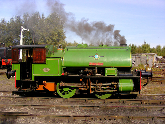 Port of Par Alferd visiting Tanfield Railway 2009 Gala